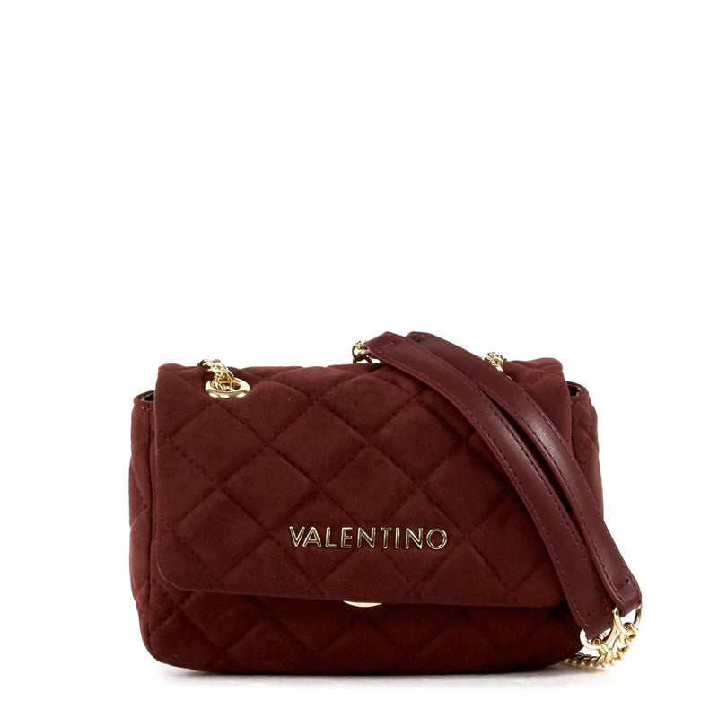 Valentino Bags Ocarina Suède Sac À Rabat Bordeaux VBSA9B05BORDEAUX-zoom-