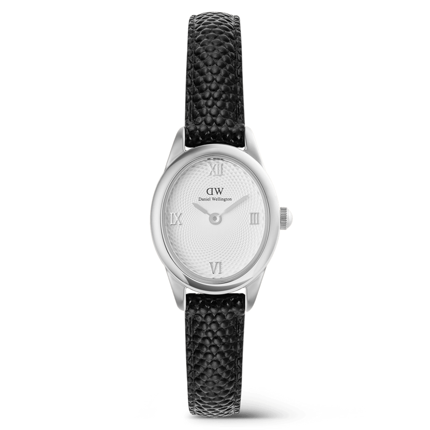 Daniel Wellington Ophelia Mini Black Lizard Silver Women's Watch DW00100887