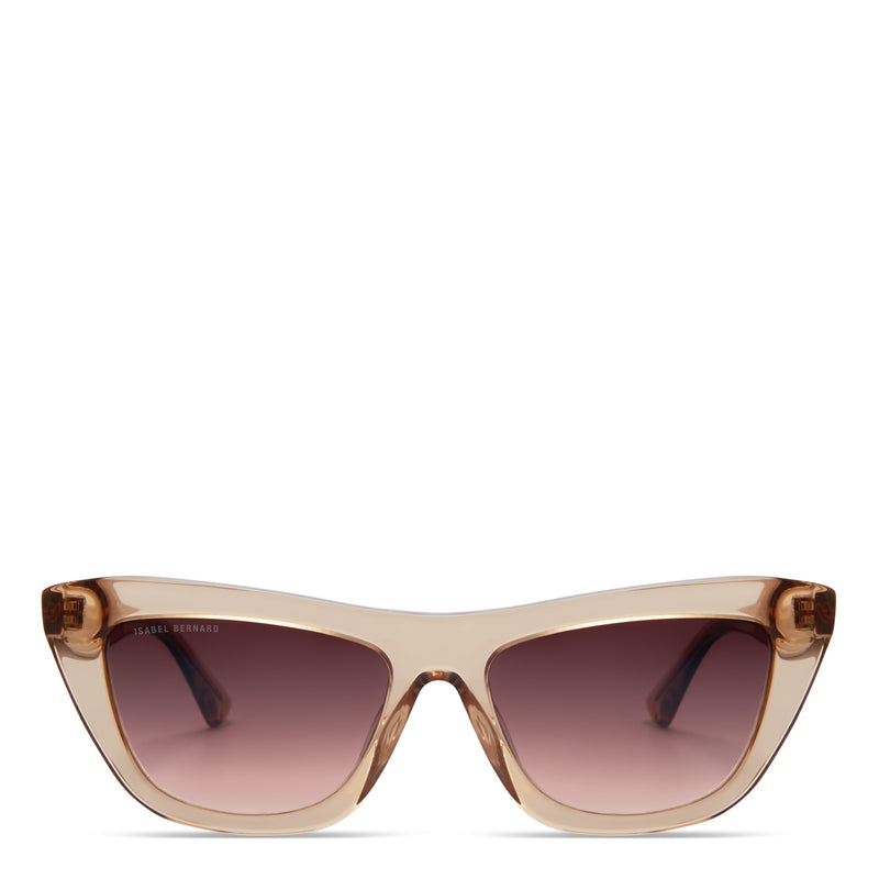 Isabel Bernard La Villette Femmes Lunettes de Soleil Beige IB400006-02-14-zoom-