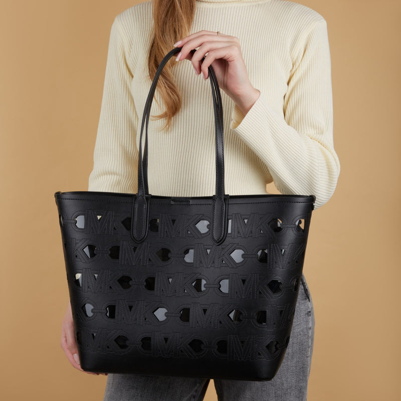 Michael Kors Eliza Femmes Cabas Noir 30S4SZAT7P-001-zoom-