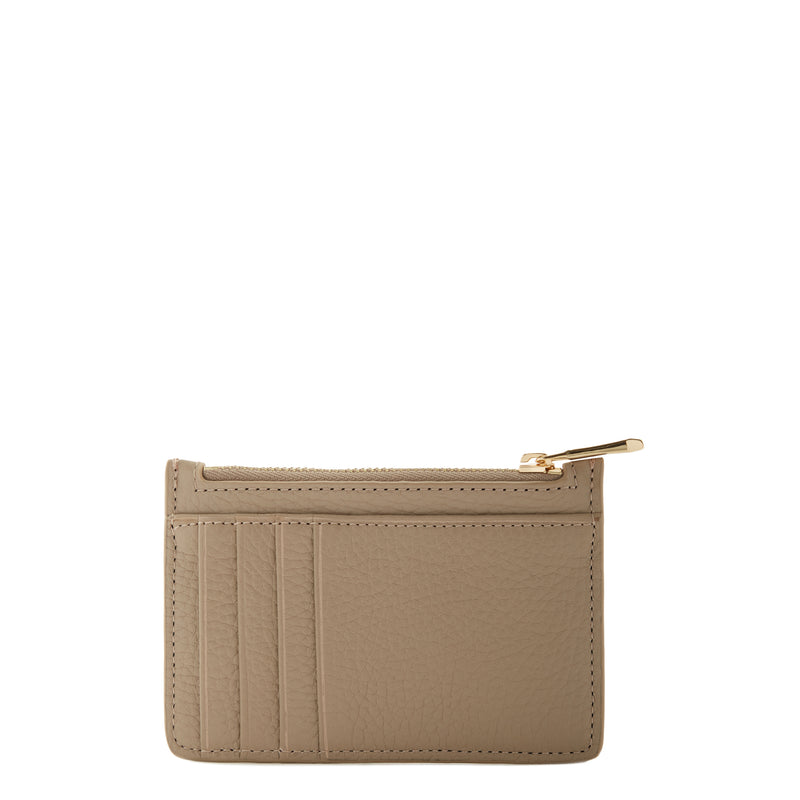 Isabel Bernard Honoré Femmes Porte-carte Taupe IB27017-zoom-