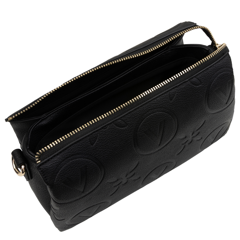 Valentino Bags Samba Re Black Shoulder bag VBS8ZG14NERO-zoom-