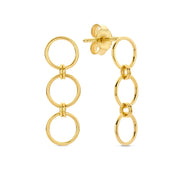 Isabel Bernard Belleville Femmes Boucles d'oreilles Or 14 carats IB360066