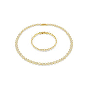 Swarovski Una Un ensemble doré 5720506