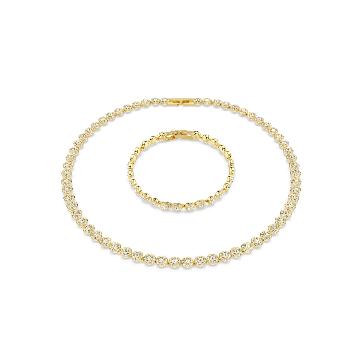 Swarovski Una Gold Coloured Set 5720506