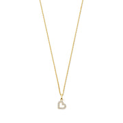 Beloro Jewels Monte Napoleone Collier Monte Napoleone Valentina 9 carats avec zircone BO340046