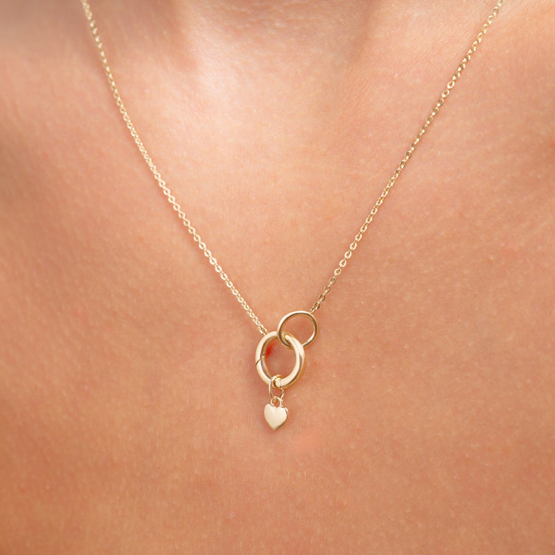 Isabel Bernard Le Marais Cœur Pendentif Or 14 Carats IB350056-zoom-