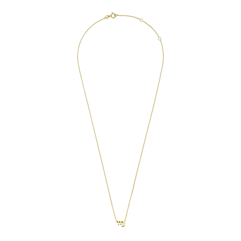 Isabel Bernard Étoiles d’Or Virgo 14 Carat Gold Venetian Necklace With Horoscope IB340183-zoom-