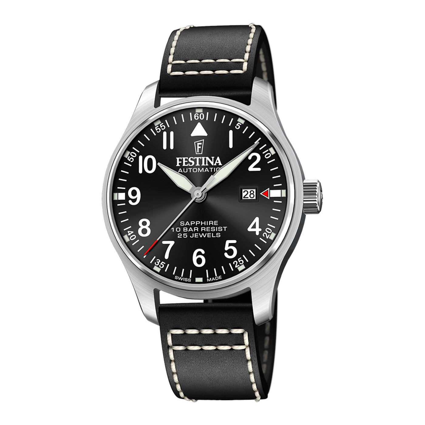 Festina Swiss Made Black Watch F20151/4