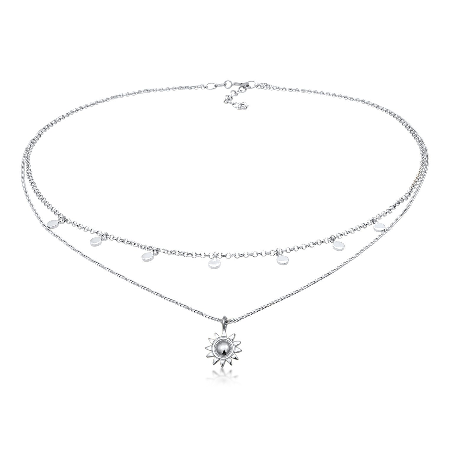 Elli 925 Sterling Silver Layered 2004-BF-0008121-001