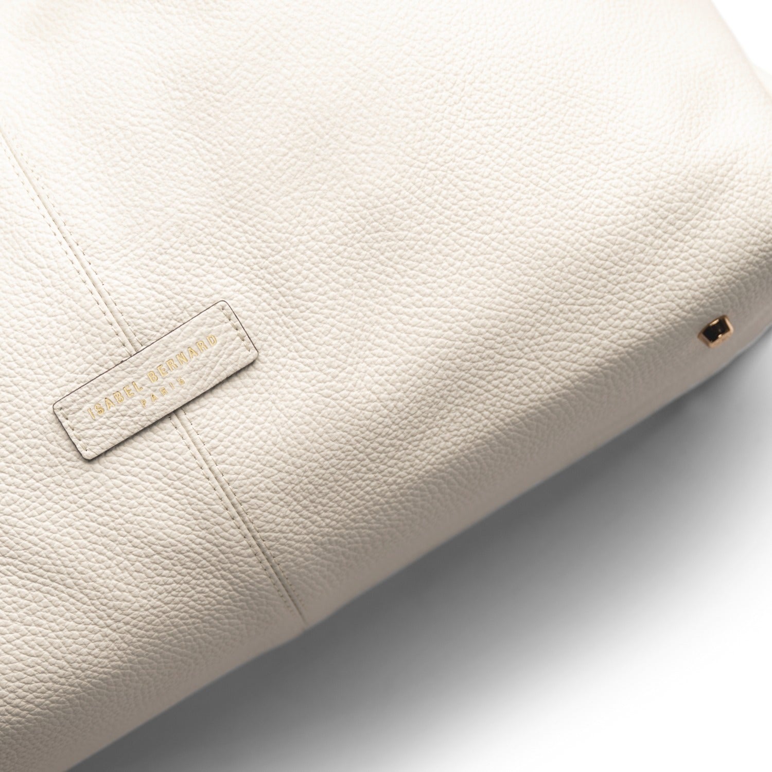 Isabel Bernard Honoré Grace cream calfskin leather shoulder bag IB25093-070