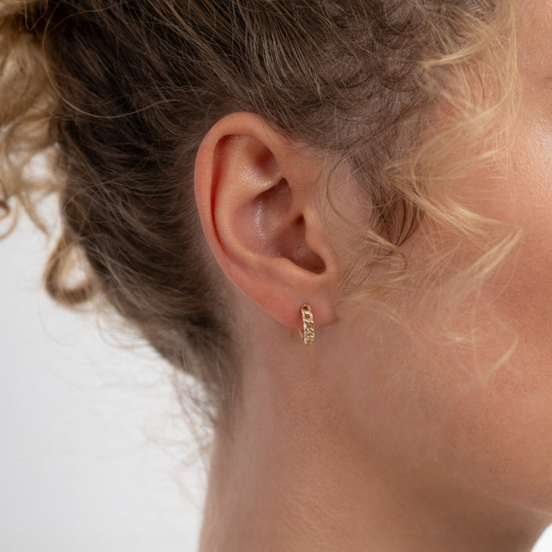 Isabel Bernard Le Marais Femmes Créoles Or 14 carats IB360219-zoom-