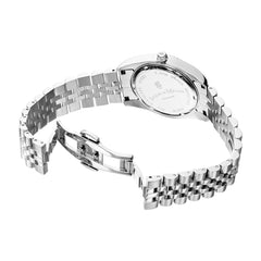 Jacques du Manoir Inspiration Silver Watch NRO.05