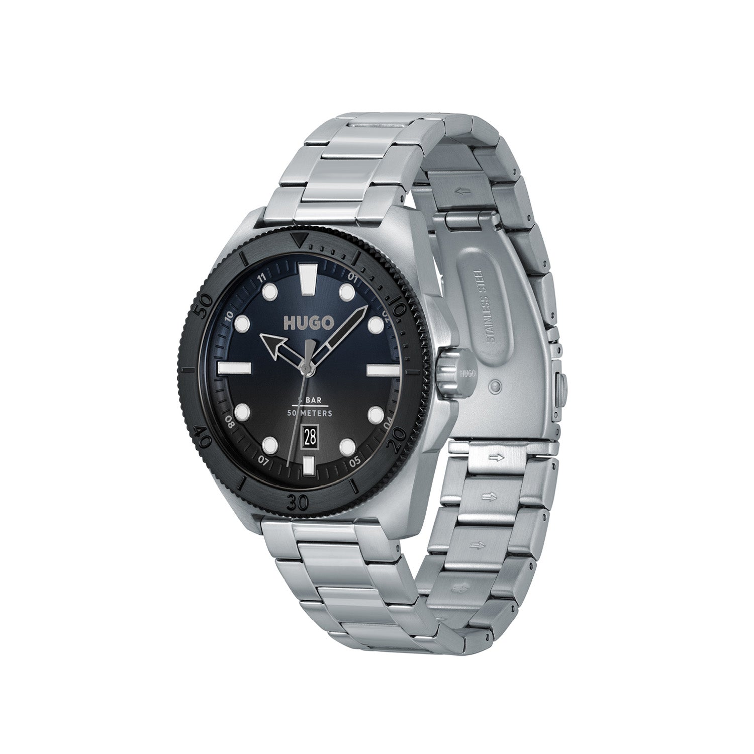Hugo Boss HUGO #VISIT Blauw Heren Horloge 2002-HU1530305