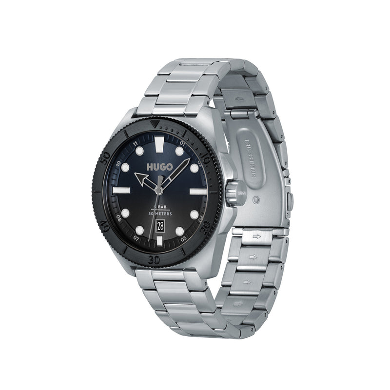 Hugo Boss HUGO #VISIT Blauw Heren Horloge 2002-HU1530305-zoom-