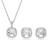 Swarovski Ensemble de bijoux Una Angelic Cushion en argent 5754343