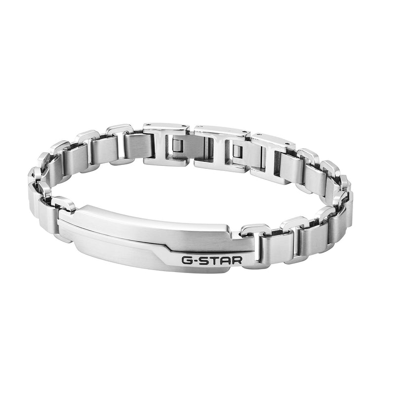 G-STAR Unistrial Bracelet argenté à maillons GSJ.112.03-zoom-