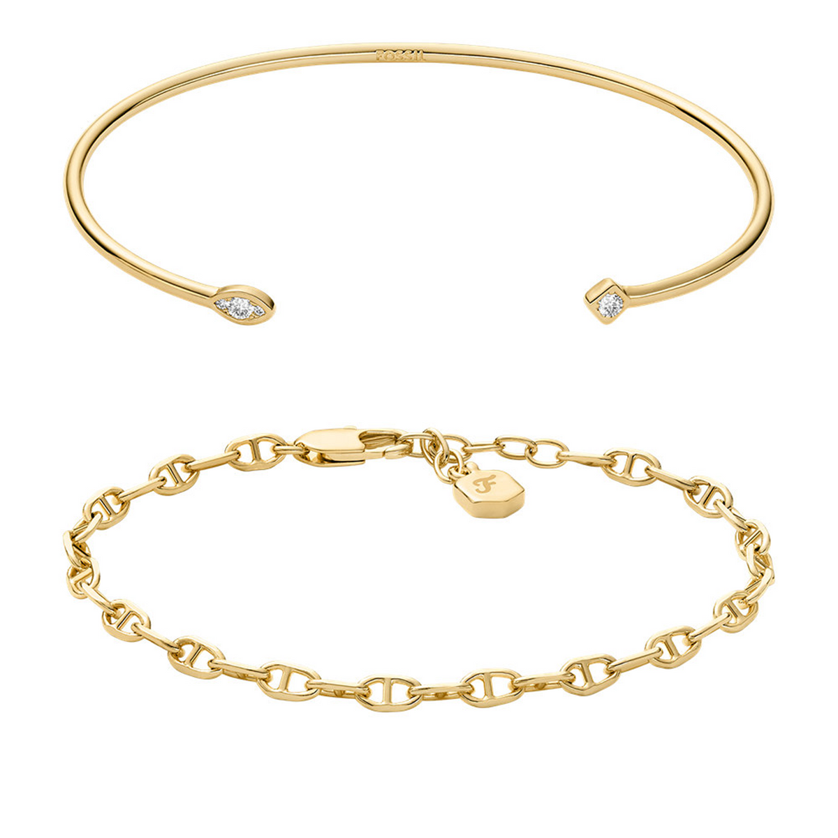 Fossil Heritage Brass Women's Gift Set JA7292SET