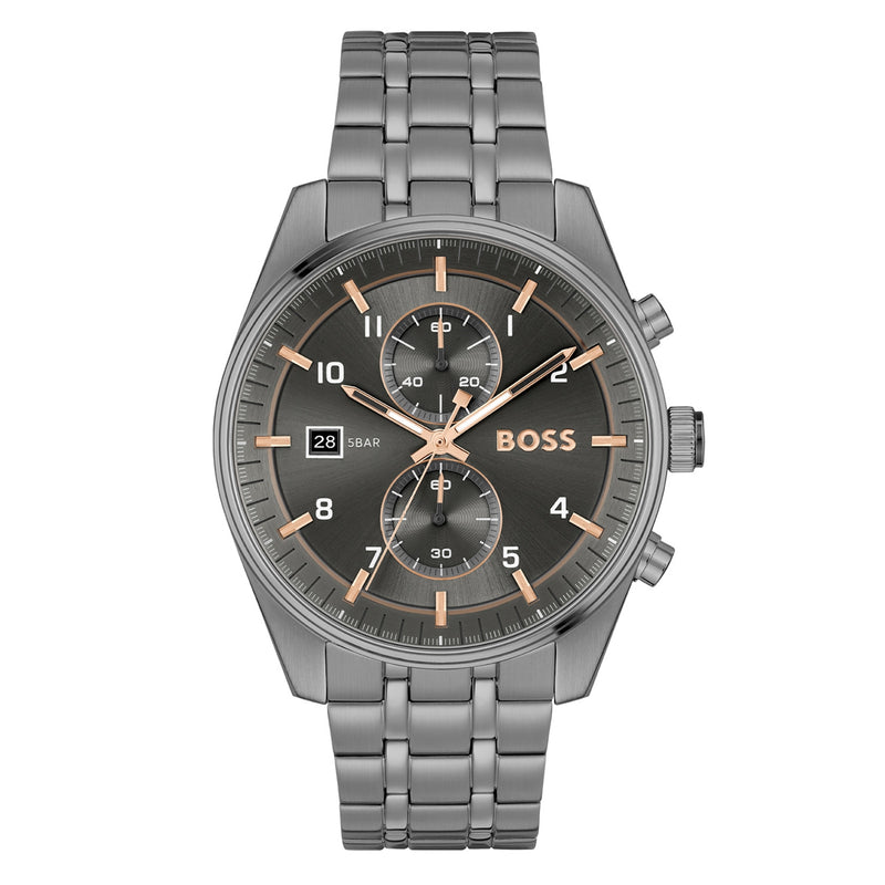 Hugo Boss BOSS Hommes Montre Gris HB1514153-zoom-
