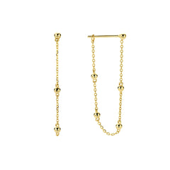 Jackie Gold 14 karat gold Ear Stud JKE22.261