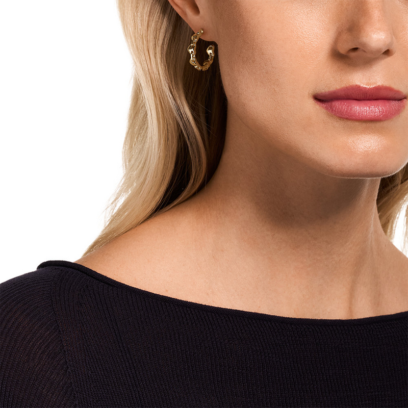 Emporio Armani Sentimental Brass Women's Earrings EGS3333710-zoom-