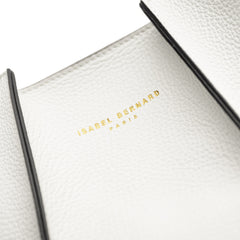 Isabel Bernard Femme Forte Macie Crème Calfskin Shoulder Bag IB25074-070