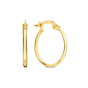 Beloro Jewels La Rinascente Femmes Creoles Or 9 carats BO360079