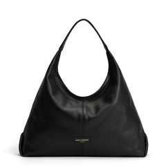 Isabel Bernard Honoré Grace black calfskin leather shoulder bag IB25093-001