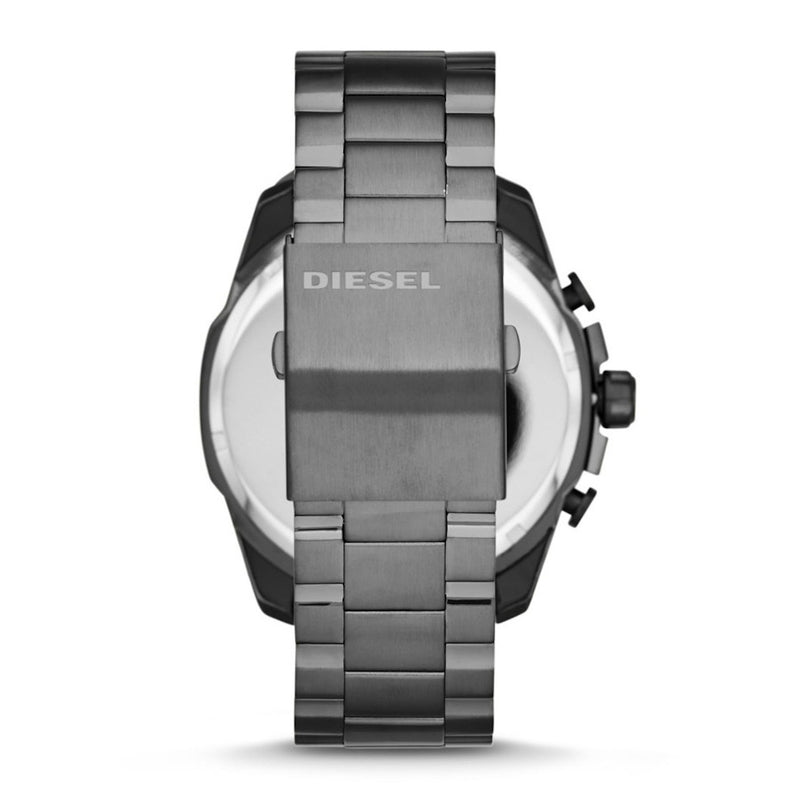 Diesel Mega Chief Hommes Montre Gris DZ4329-zoom-