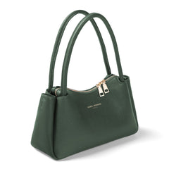 Isabel Bernard Honoré Eve Dark Green Calfskin Leather handbag IB21133-061