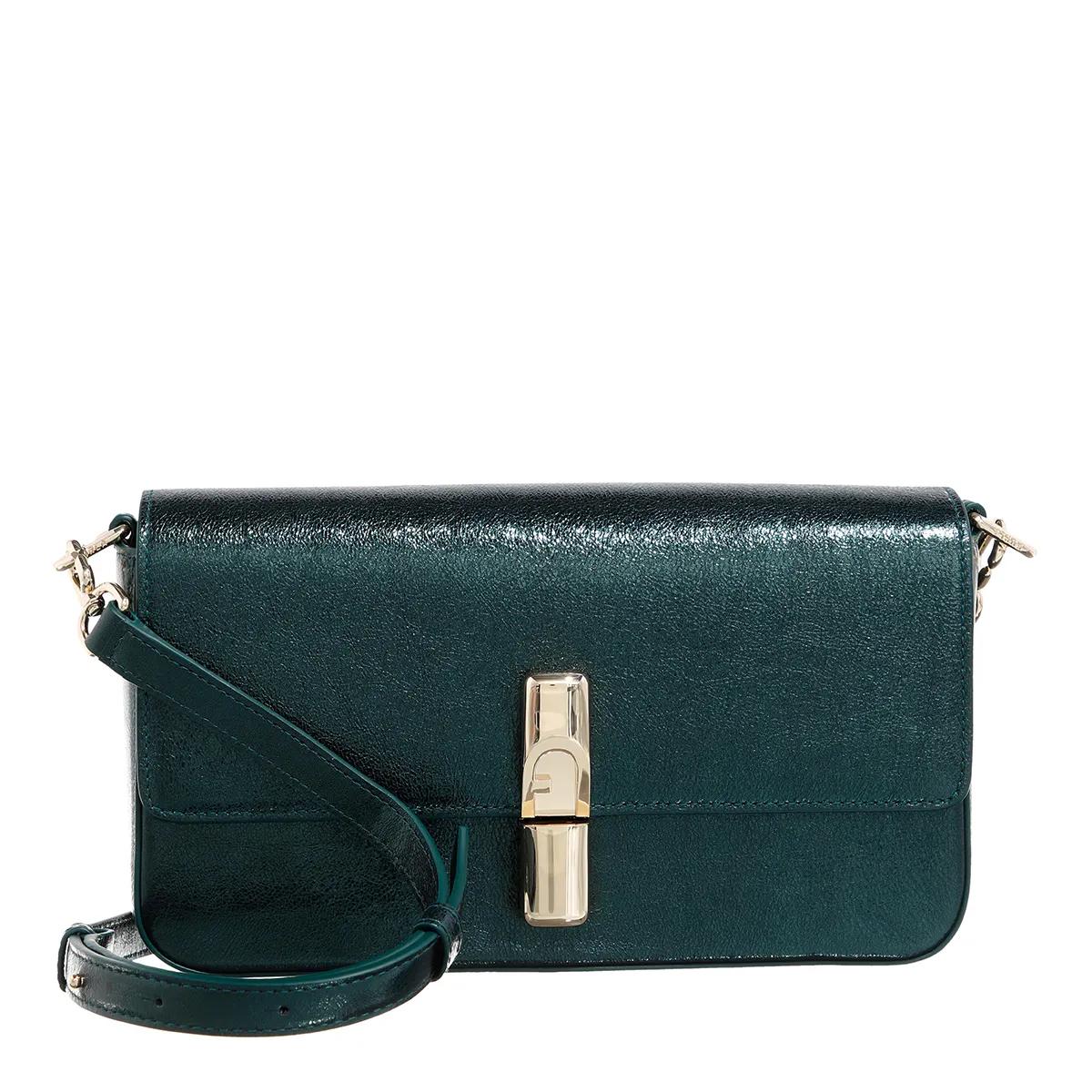 Furla Iride Green Leather Crossbody bag 2001-A0629225