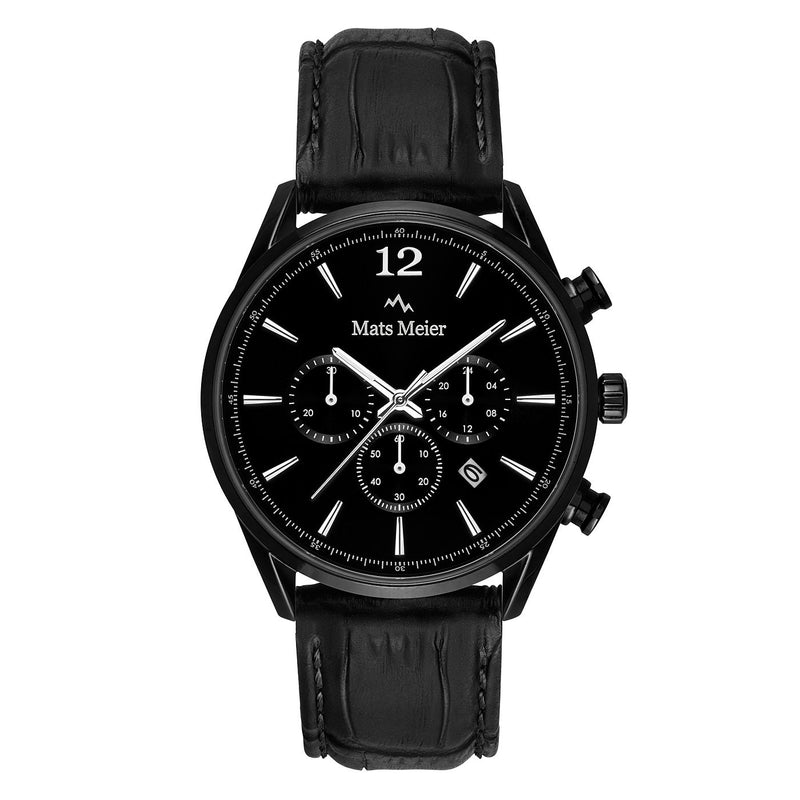 Mats Meier Grand Cornier Femmes Montre Noir MM00102-zoom-