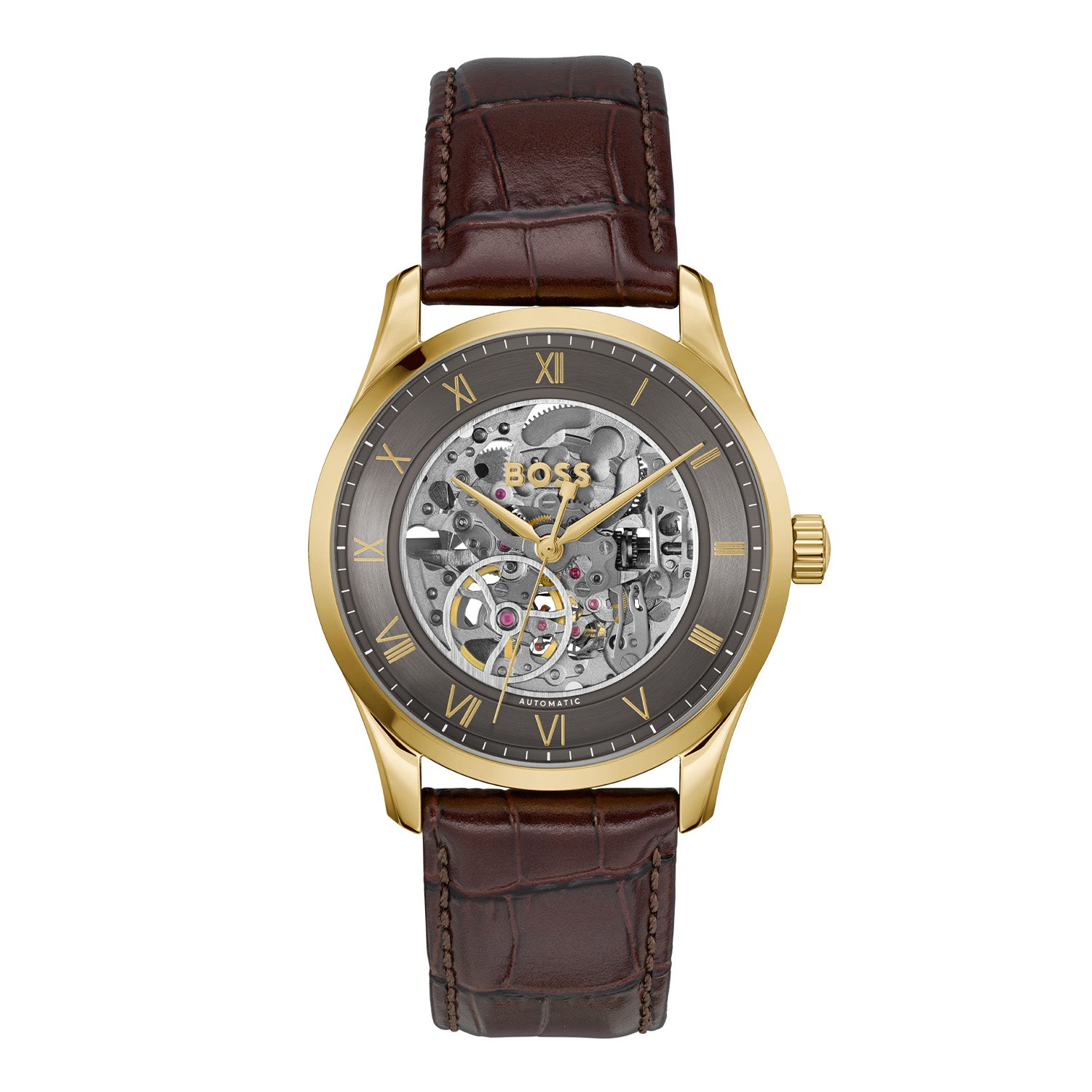 Hugo Boss Principe Skeleton Men's Watch HB1514235