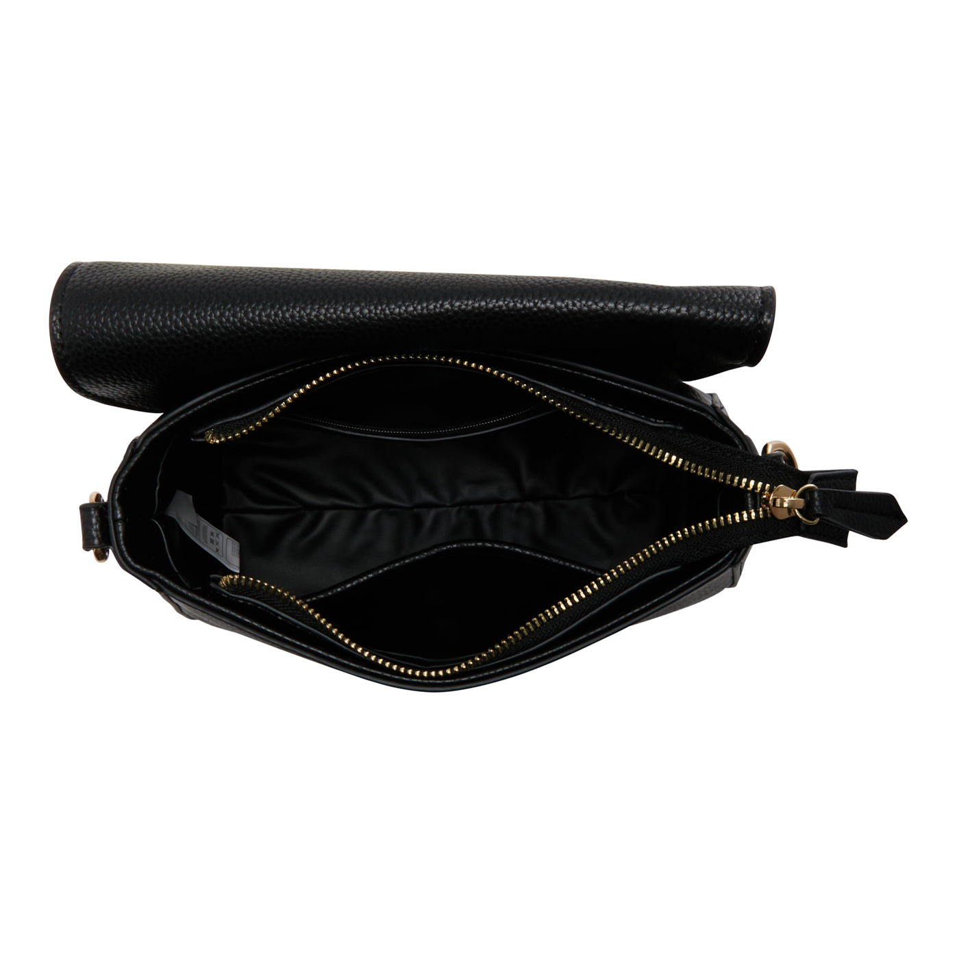 Valentino Bags Brixton Black Crossbody Bag VBS7LX08NERO