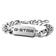 G-Star Incisio Bracelet argenté Curb Chain GSJ.106.04