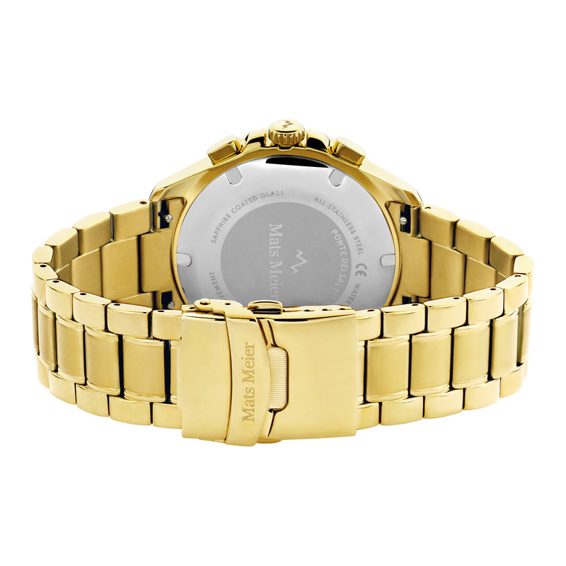 Mats Meier Ponte Dei Salti Hommes Montre Or MM00512-zoom-