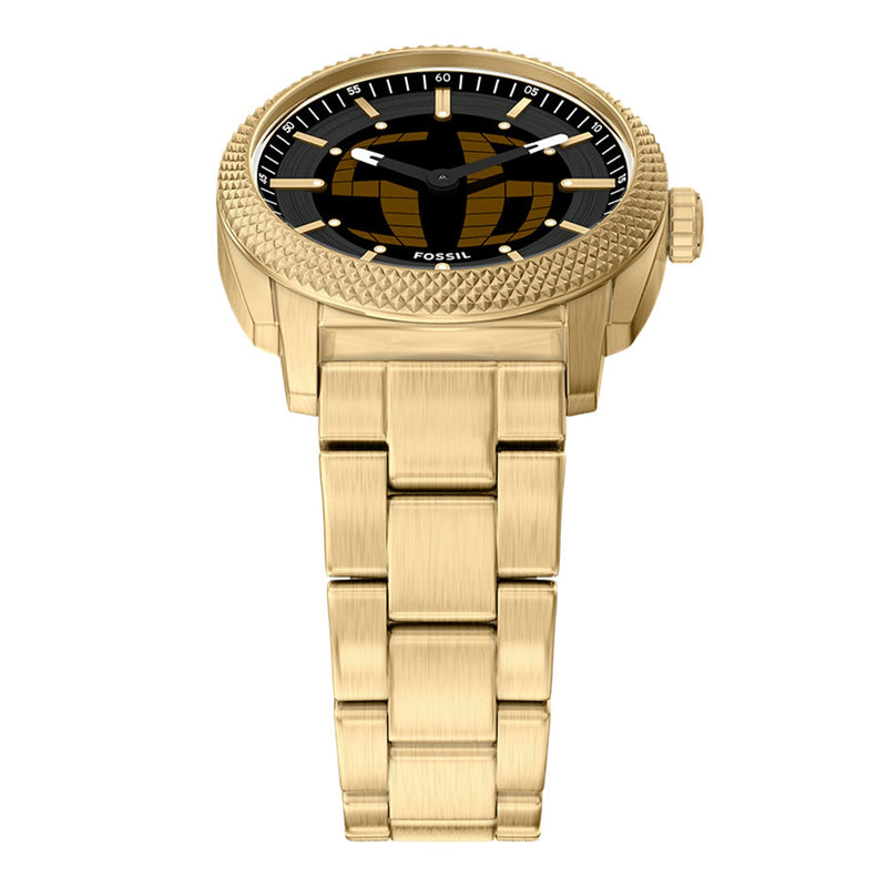Fossil Machine Round Black Dial Watch FS6157-zoom-
