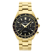Mats Meier Arosa Racing Hommes Montre Or MM50007