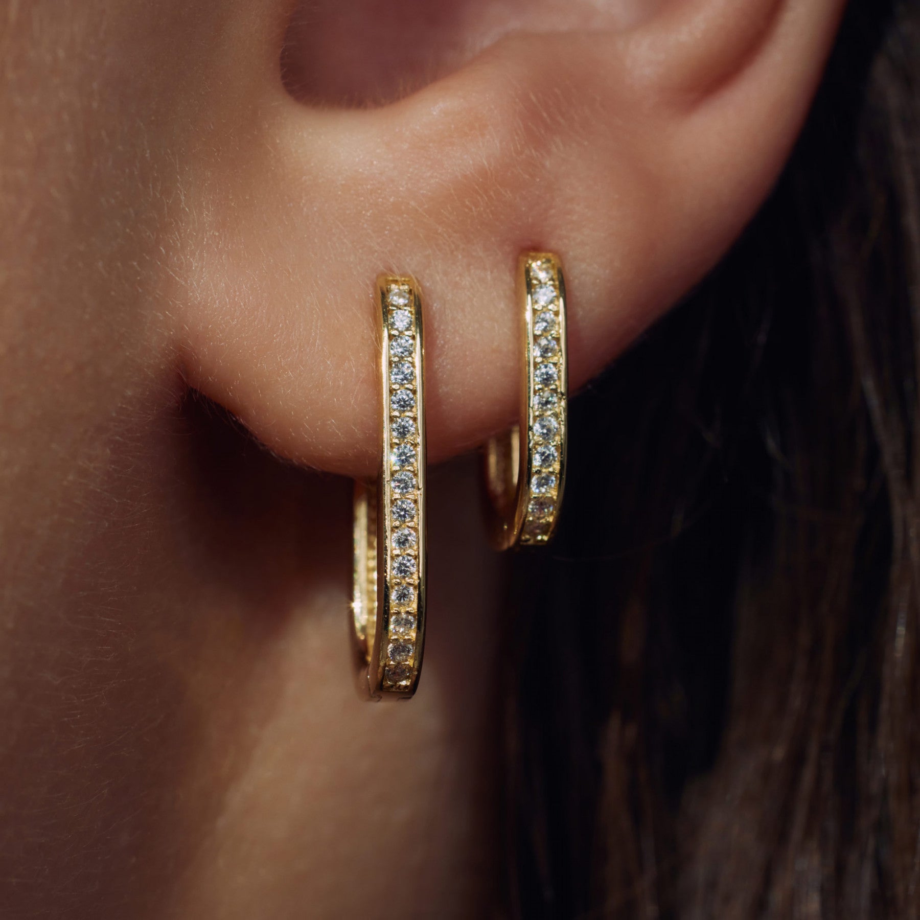 Parte Di Me Sorprendimi 925 Sterling Silver Earrings Giftsetwith14K Gold Plating PDM90061