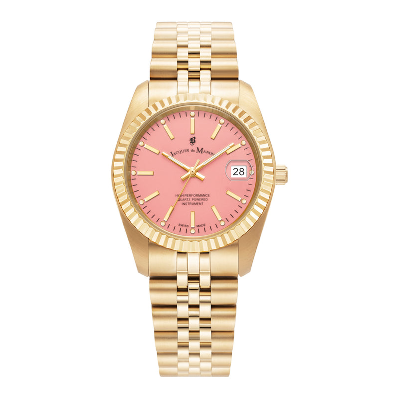 Jacques du Manoir Inspiration Femmes Montre Or JWL02903-zoom-