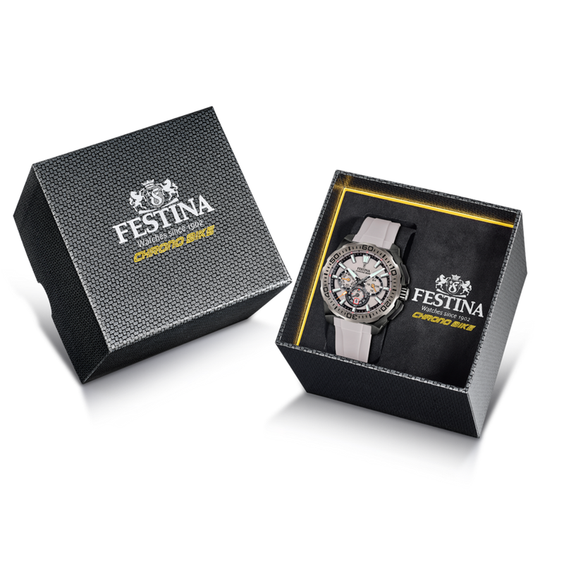 Festina Chrono Bike Montre Marron Pour Homme F20726/1-zoom-