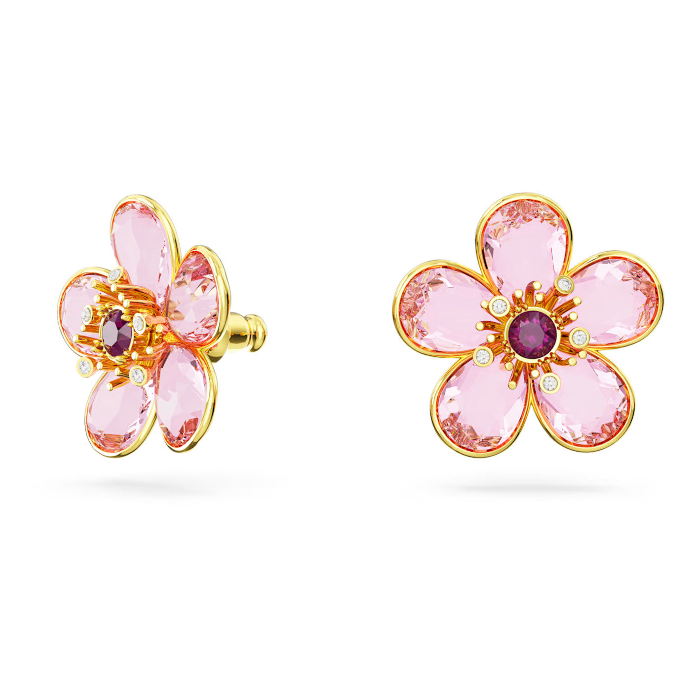 Swarovski Florere Gold Earrings 5656635