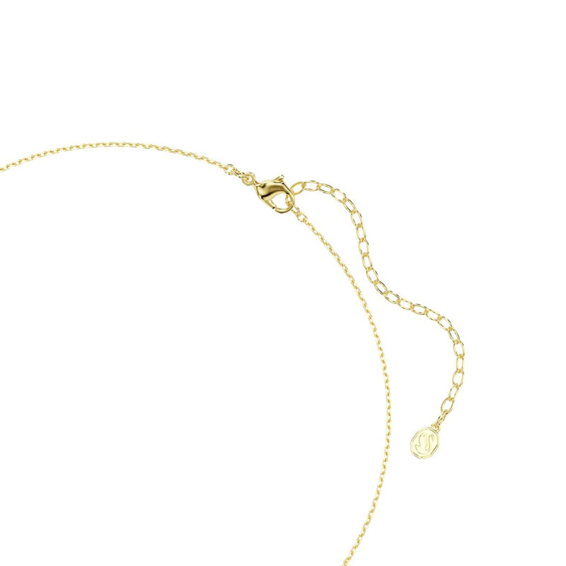 Swarovski Collier ras-de-cou Sublima Glam doré avec accents verts 5760763-zoom-