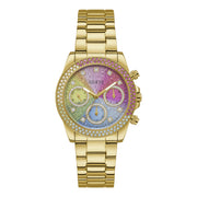 GUESS Sol Femmes Montre Or GW0483L4