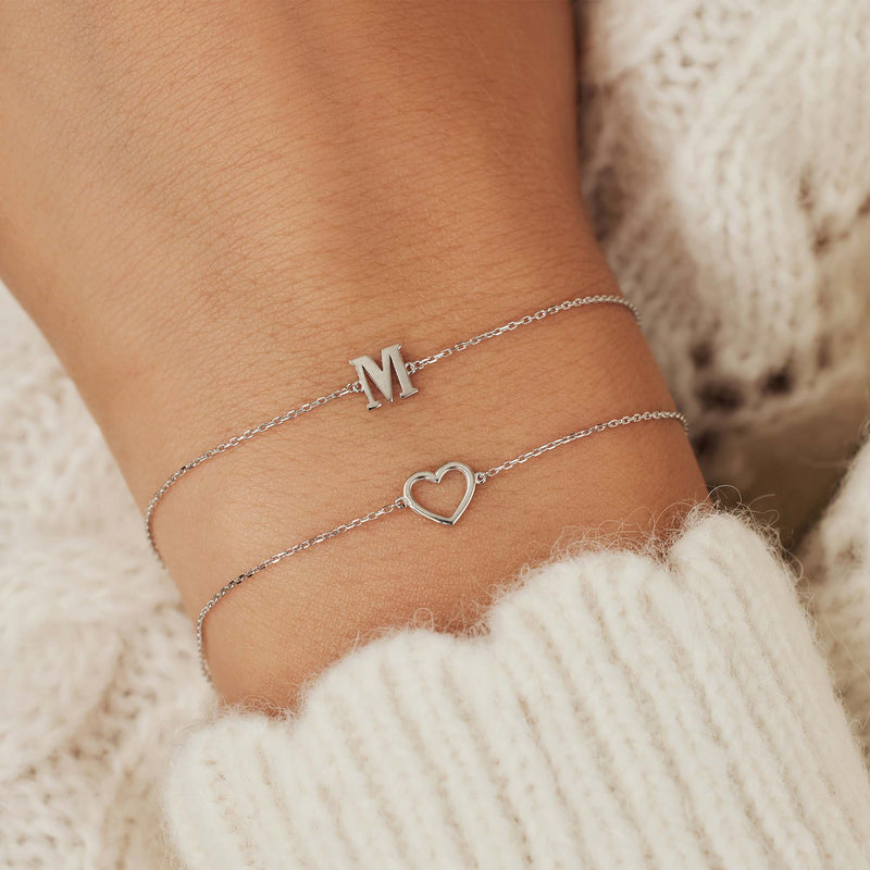 Isabel Bernard Saint Germain Amore Bracelet en Or blanc 14 carats IB320052-zoom-