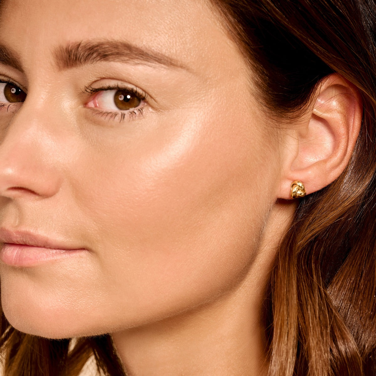 Blush Gold Ear Stud 7145YGO