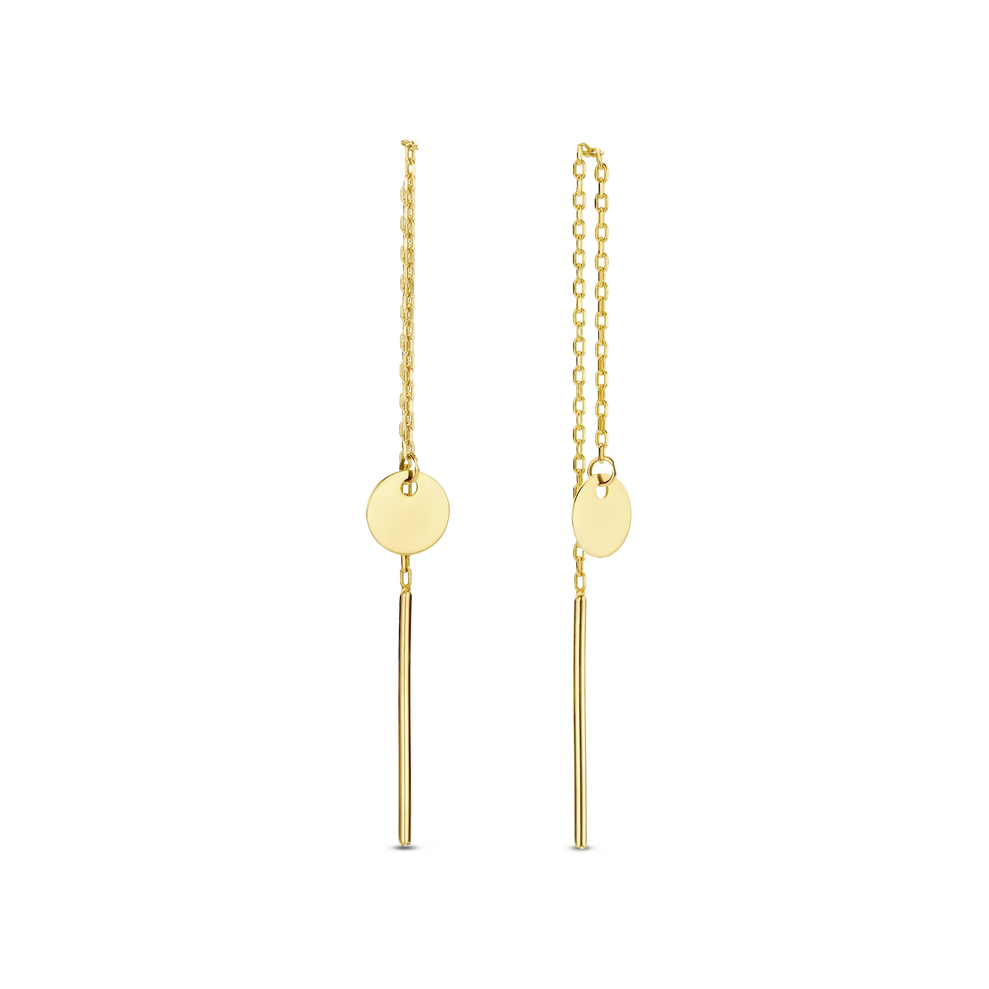 Isabel Bernard Le Marais Jeanne 14 Carat Golden Drop earrings IB360223