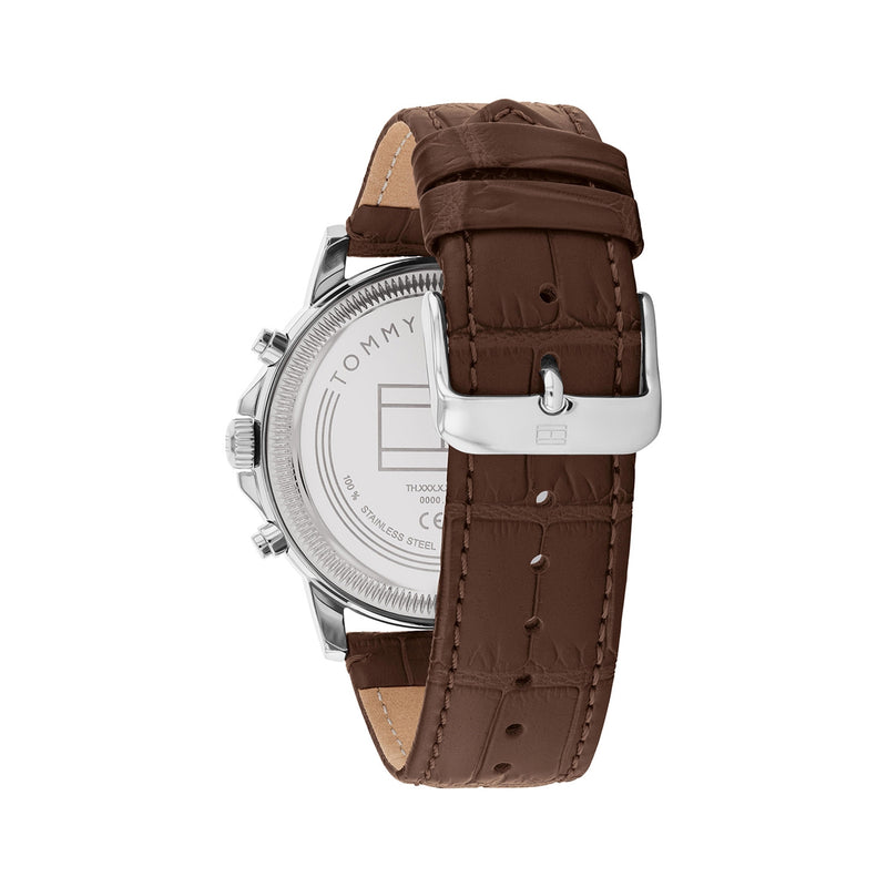 Tommy Hilfiger Hommes Montre Marron TH1710629-zoom-