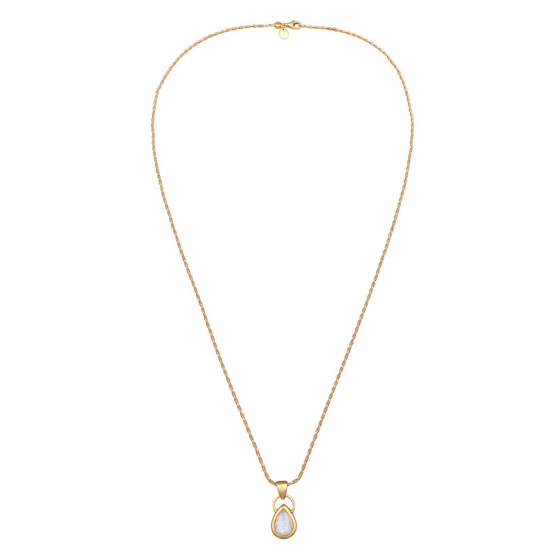 Elli 925 Sterling Silver Necklace with Moonstone 2004-BF-0007957-001-zoom-