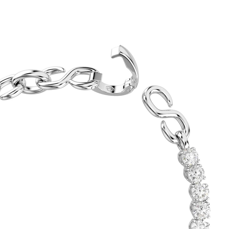 Swarovski Bracelet de tennis Matrix à maillons argentés 5753926-zoom-